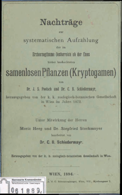 Karl Schiedermayr certificate